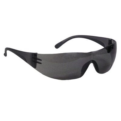 ZENON Z12R™ RIMLESS SAFETY READERS WITH GRAY TEMPLE, GRAY LENS/ANTI-SCRATCH COATING +1.50 DIOPTER