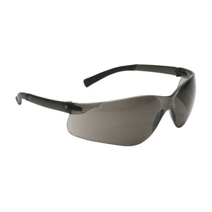 ZENON Z13™ RIMLESS SAFETY GLASSES WITH DARK GRAY TEMPLE, GRAY LENS AND ANTI-SCRATCH COATING