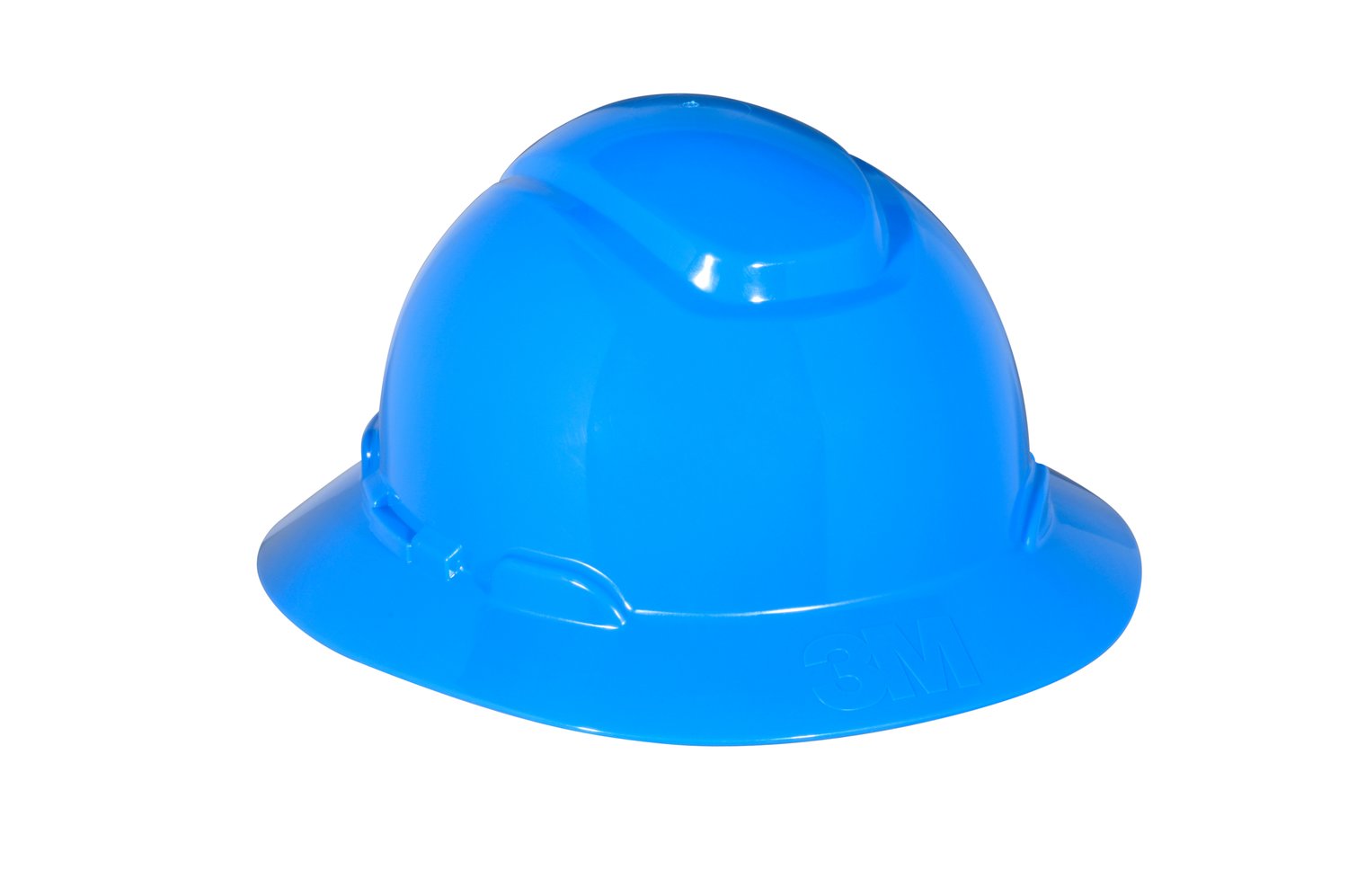 3M FULL BRIM HARD HAT H 803R BLUE 4 POINT RATCHET SUSPENSION ROWDY SUPPLY