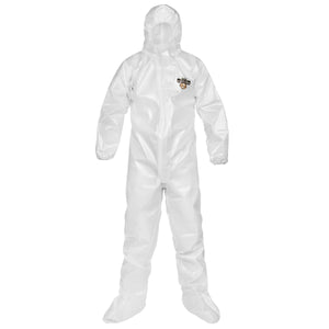 CHEMMAX 2 TAPED SEAM  COVERALL WITH HOOD & BOOT, ELASTIC WRISTS (CASE 6)