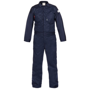 LAKELAND 100% FR COTTON COVERALL, NAVY
