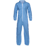 PYROLON PLUS 2 SERGED SEAM COVERALL WITH COLLAR,ELASTIC WRISTS & ANKLES (CASE 25)