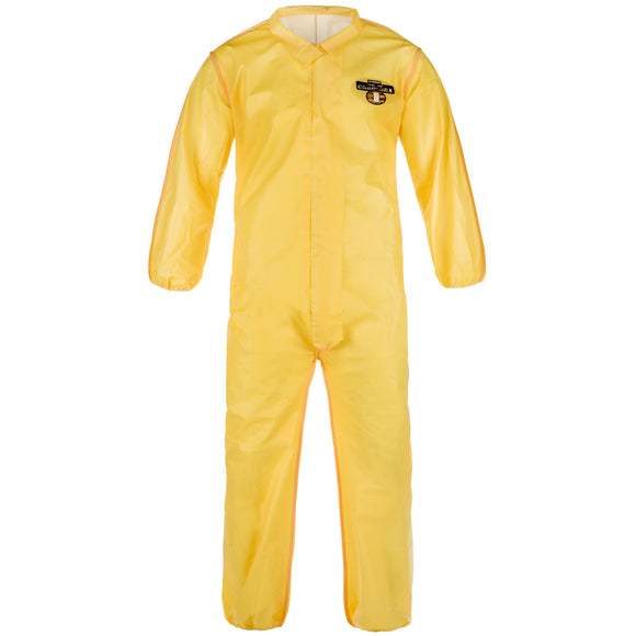 CHEMMAX 1 BOUND SEAM  COVERALL WITH COLLAR, ELASTIC WRISTS & ANKLES (CASE 25)