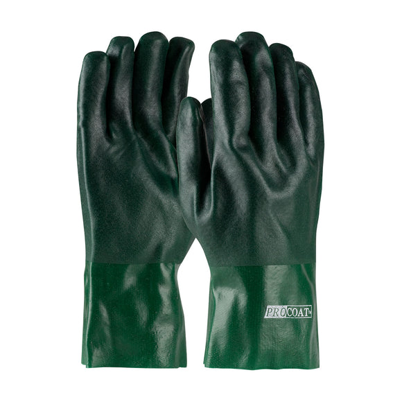 PROCOAT® PREMIUM PVC DIPPED GLOVE WITH JERSEY LINER AND ROUGH ACID FINISH - 12